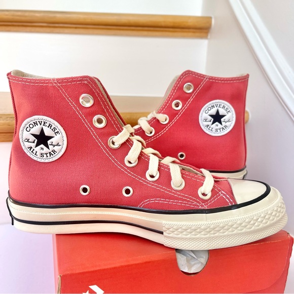 Converse Shoes Nwt Converse Chuck 7 Hi High Top Terracotta Pink